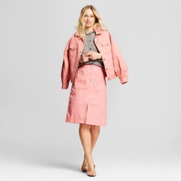 🆕 Who What Wear Zipper-Front Pencil Skirt - Picture 2 of 8